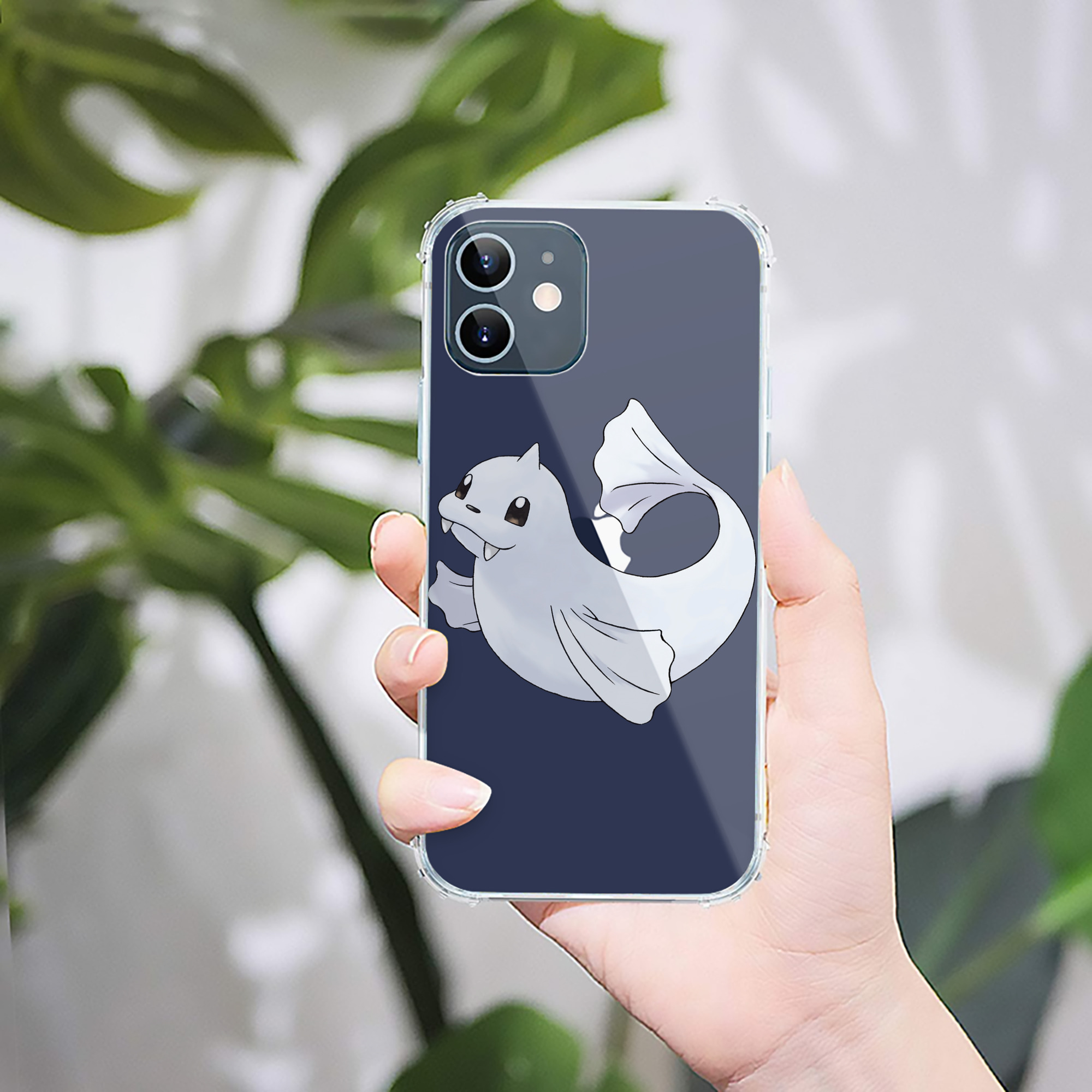 （画像用） ポケットモンスター Pokémon 【iPhone 12シリーズ対応】透明スマホケース（クリアソフトケース）